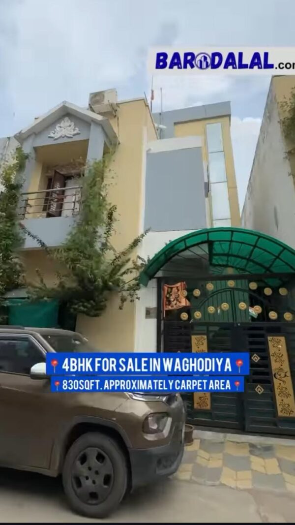 4Bhk duplex for sale in vadodara waghodia near kathamba village