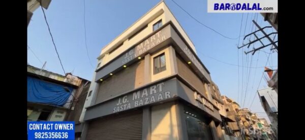 Shop for rent in vadodara bajwada jg mart