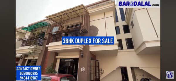 3Bhk duplex for sale in vadodara kalali divine galaxy