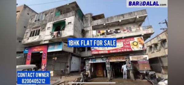 1Bhk flat for sale in vadodara pratapnagar maruti complex