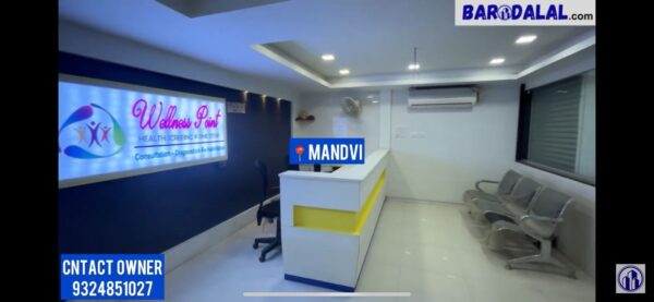 Clinic for sale or rent in vadodara rajmahal road willness point