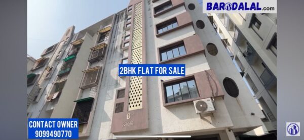 2Bhk flat for sale in vadodara chhani besides swagat bunglows