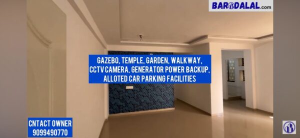 2Bhk flat for sale in vadodara chhani behind sitaram super market