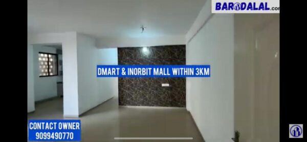 2Bhk flat for sale in vadodara chhani krushnam dimora