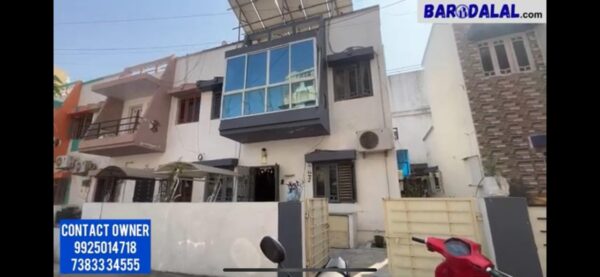 3Bhk duplex for sale in vadodata parivar char rasta