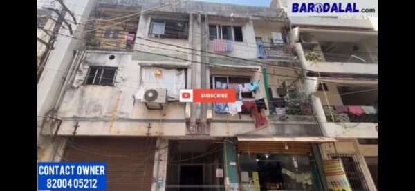 1Bhk flat for sale in vadodara rahjmahel road
