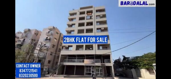 2Bhk flat for sale in vadodara khodiyar nagar krushnam paradise