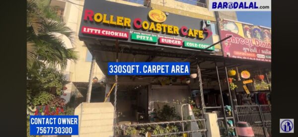 Shop for sale in vadodara, waghodia rd uma nalanda rd
