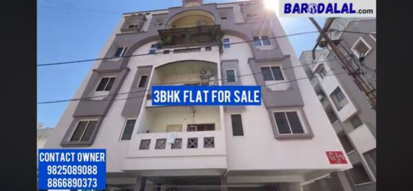 3Bhk flat for sale in vadodara jetalpur srikunj flat