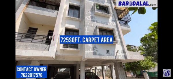 2Bhk flat for sale in vadodara vasna road abhijeet residency