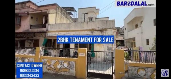 2bhk tenament for sale in vadodara waghodia road uma coloney