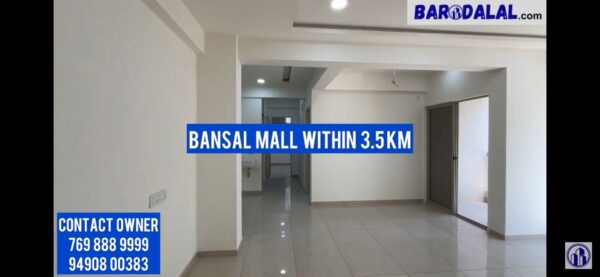 2Bhk flat for sale in vadodara bhayli canal road aditya landmark