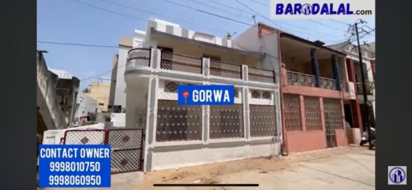 2B2h2k duplex for sale in vadodara gorwa rupam society