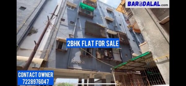 Full furnished 2bhk flat for sale in vadodara gorwa shiv shakti flats