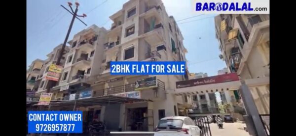 2Bhk flat for sale in vadodara khodiyar nagar sarjanam resicom