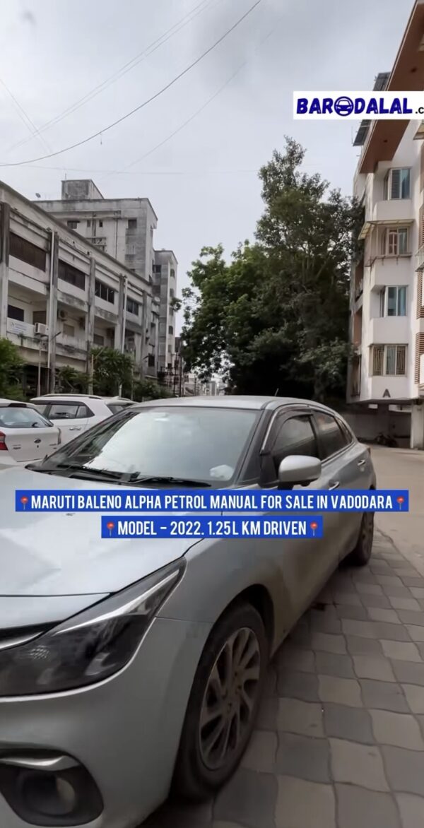 Maruti baleno alpha petrol for sale in vadodara