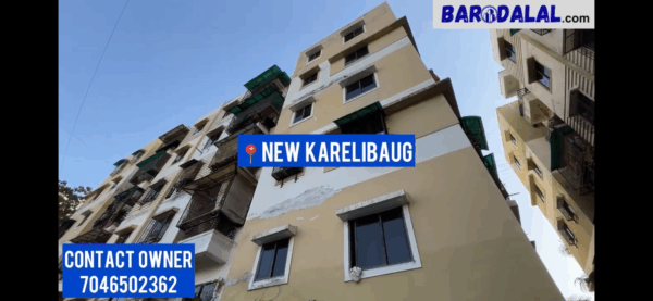 1bhk flat for sale or rent in karelibaug vadodara vahla residency