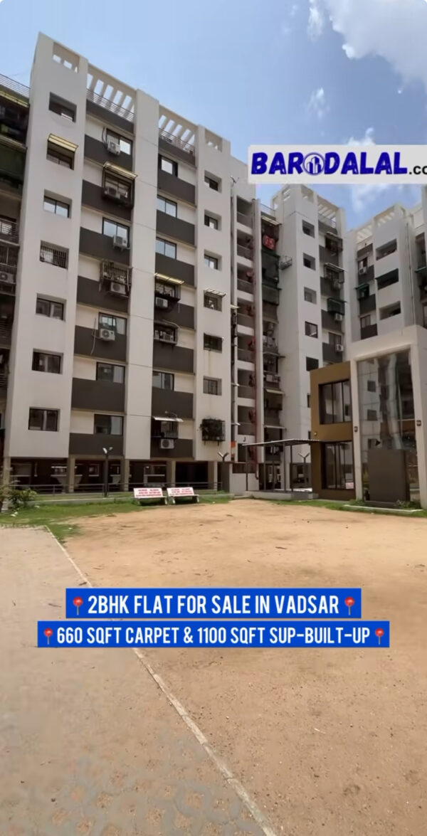 2Bhk flat for sale in vadodara vadsar dream aatman 1