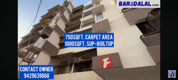 2bhk flat for sale in vadodara tarsali dwarkesh high view