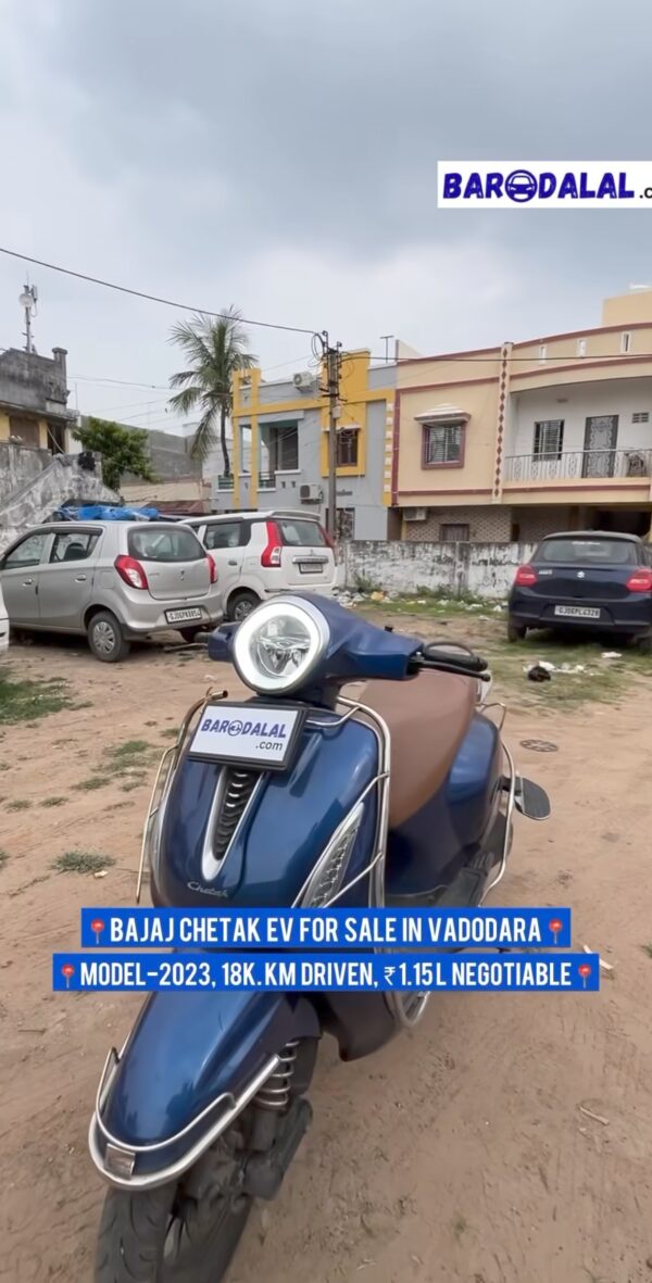 Bajaj chetak ev for sale in vadodara