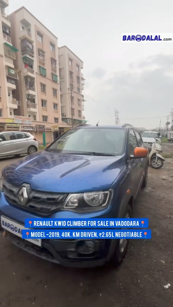 Renault kwid climber for sale in vadodara