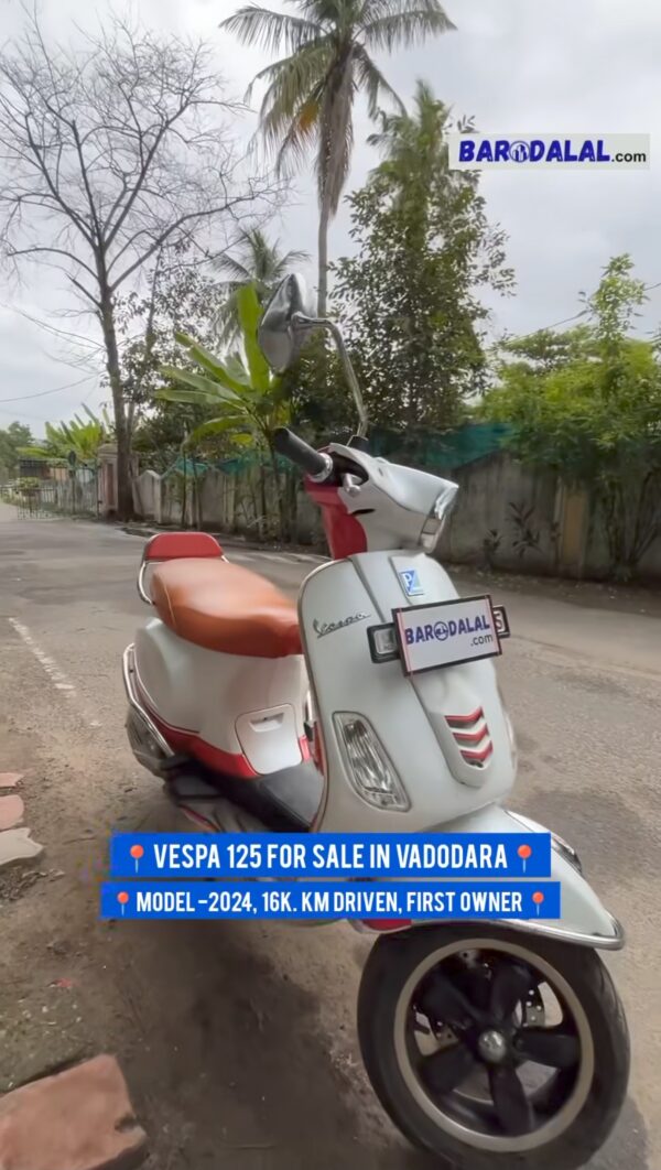 Vespa 125 for sale in vadodara