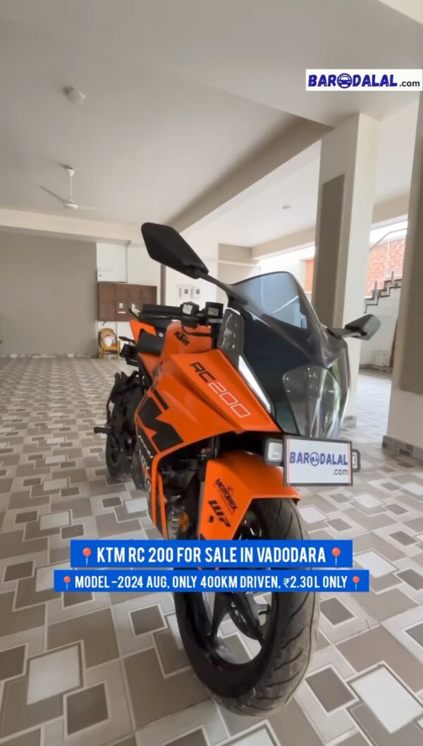 Ktm rc 200 for sale in vadodara