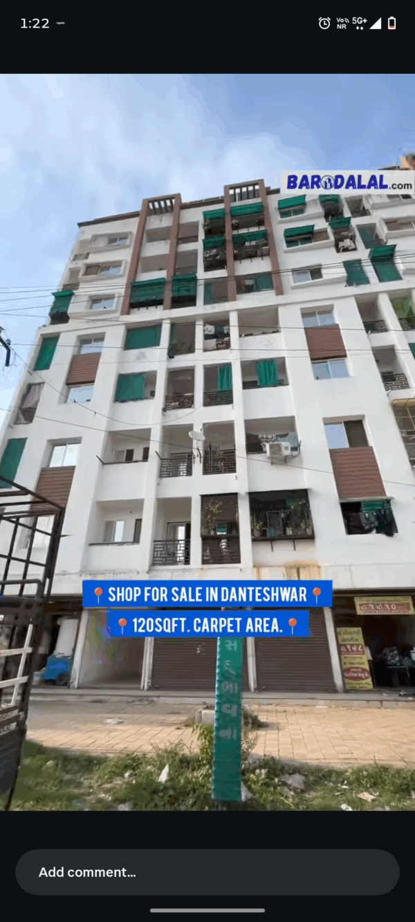 Shop For Sale In Vadodara Danteshwar Samruddhi Residency IIl