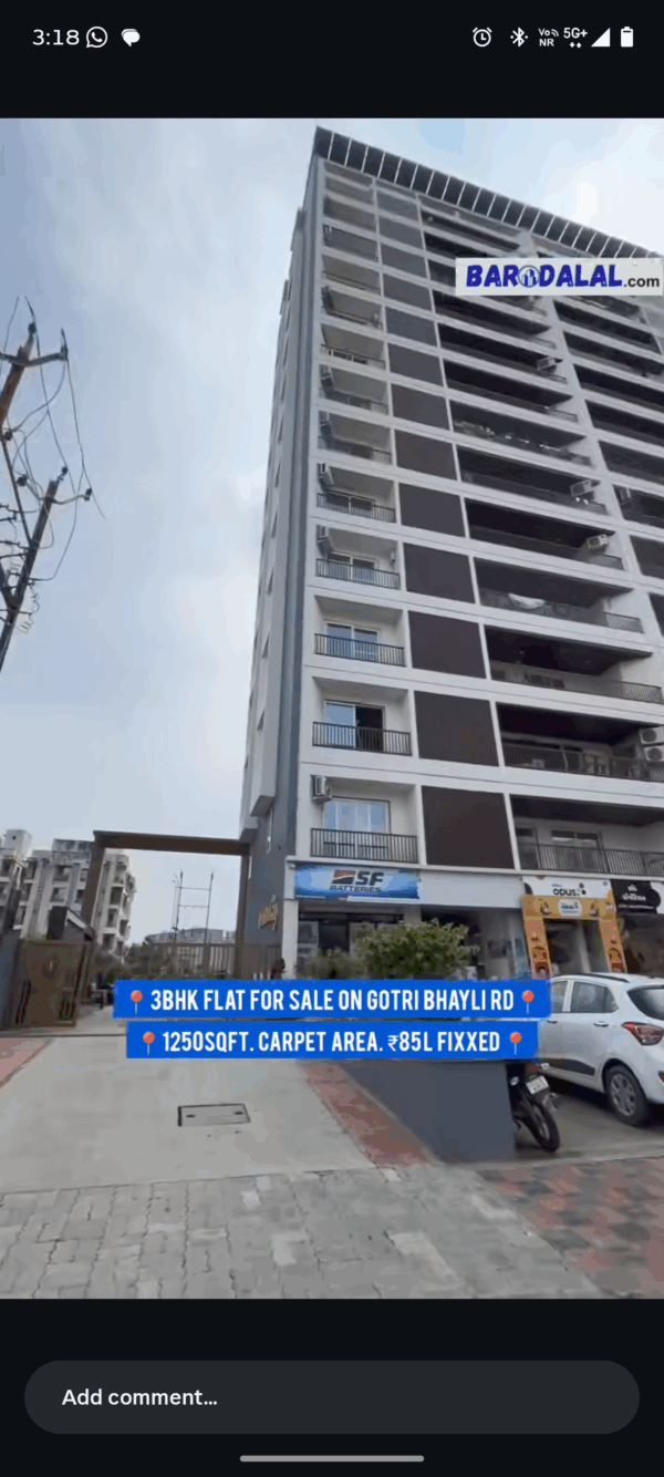 3bhk Flat For Sale In Vadodara Gotri Bhayli Road Aarna 39