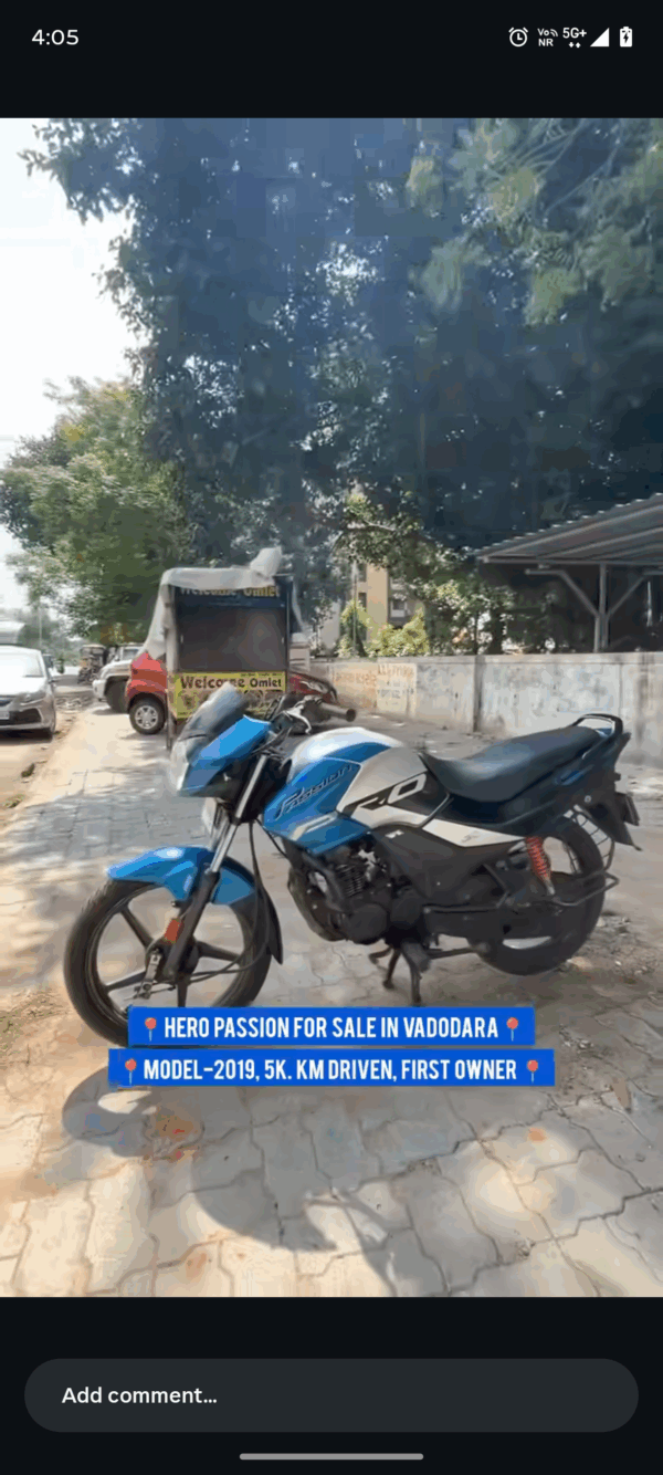 Hero Passion Pro bs6 For Sale In Vadodara