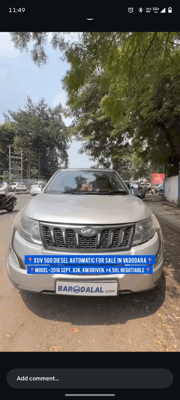 Xuv 500 Diesel Automatic For Sale In Vadodara