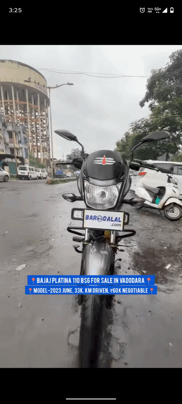 Bajaj Platina 110 BS6 For Sale In Vadodara