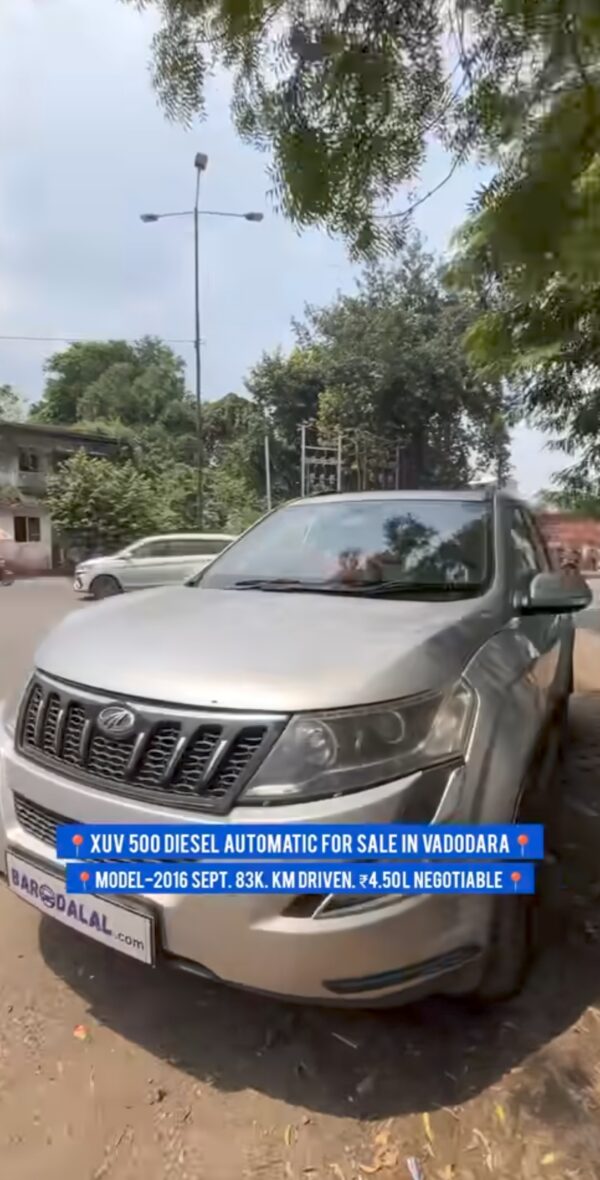Xuv 500 diesel automatic for sale in vadodara