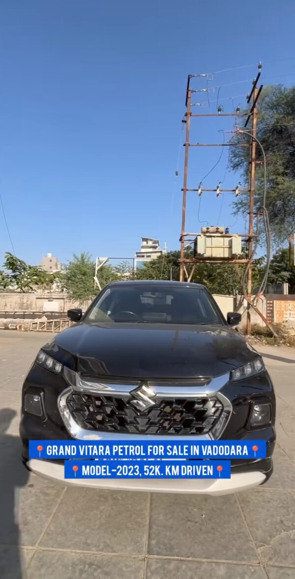 Grand vitara petrol for sale in vadodara