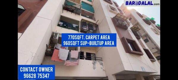 2bhk flat for sale in vadodara waghodia road rajnagar height