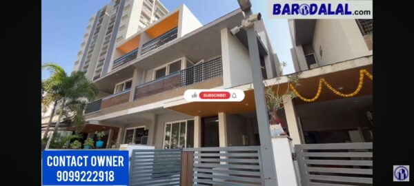 5bhk bunglow for sale in vadodara bhayli darshanam spleo