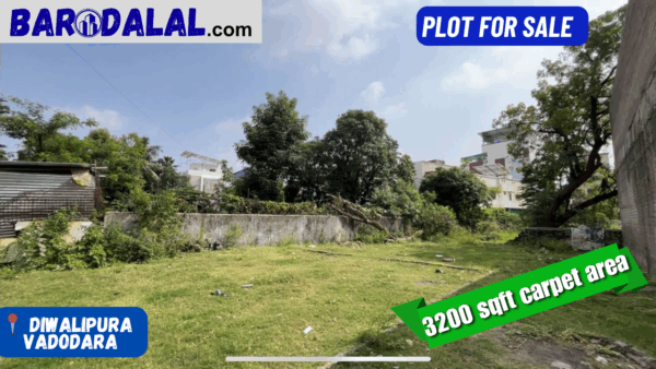 Plot For Sale In Diwalipura Opp Dolat Nagar Vadodara