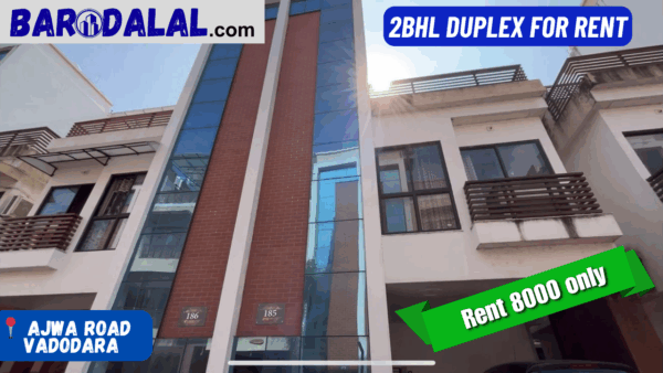 2bhk duplex For rent in Ajwa, Vadodara