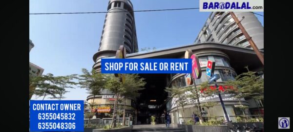Shop for rent in vadodara vasna bhayli road the emperor