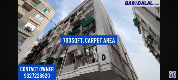Full furnished 2bhk apartment for sale in vadodara waghodia road palm view
