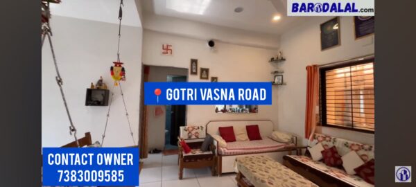 3bhk duplex for sale in Vadodara gotri vasna road Ketan Park society