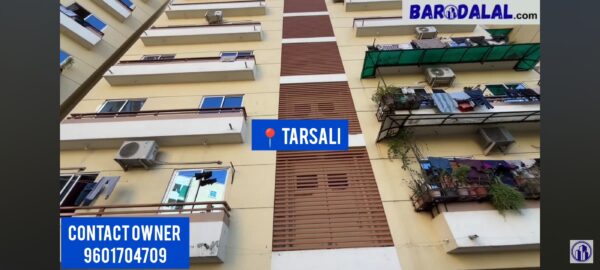 Full furnished 3bhk flat for sale in vadodara tarsali siddheshwar habitat