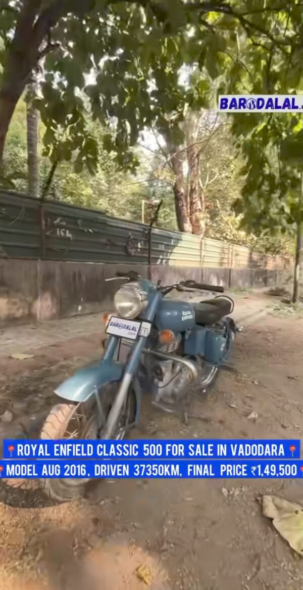 Royal enfield classic 500 for sale in vadodara