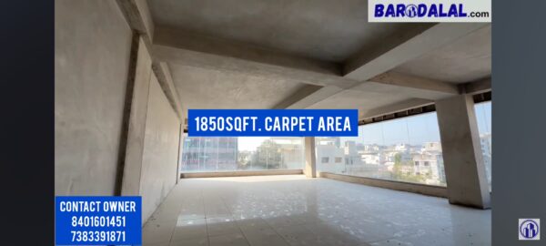 Office for sale or rent in vadodara bpc road riddhi platinum