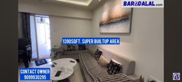 Full furnished 3bhk flat for sale in vadodara atladra padra main road pramukh park society