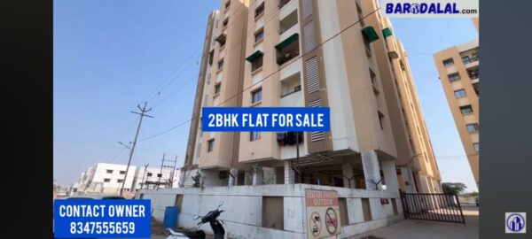 2bhk flat for sale in vadodara tarsali pushpam heights