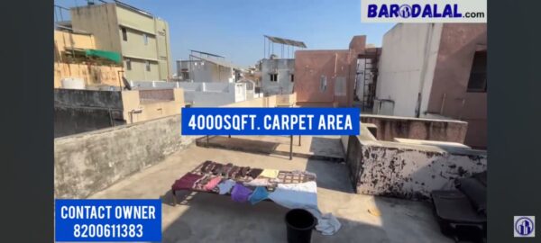 Open terrace for sale in vadodara gotri road suryoday park