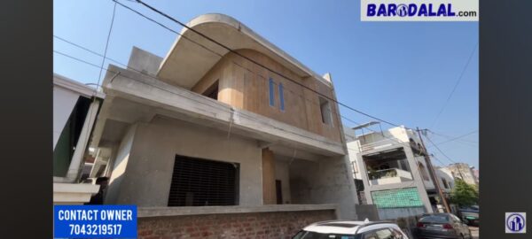 4bhk bunglow for sale in vadodara, harni warasiya ring road, subhash park society