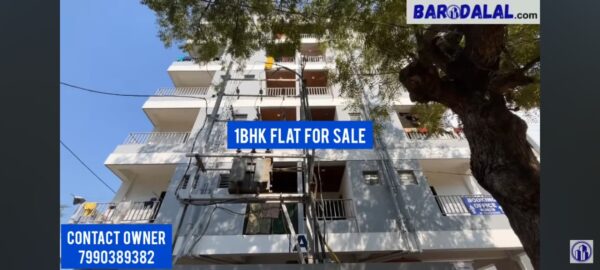 Unused and brand new 1bhk flat for sale in vadodara, sama savli road, dhruv residency