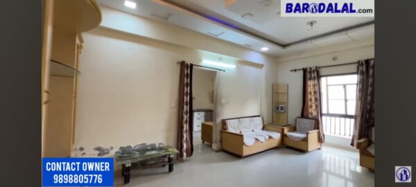 Furnished 2bhk flat for sale in vadodara, waghodia, shreeji villa
